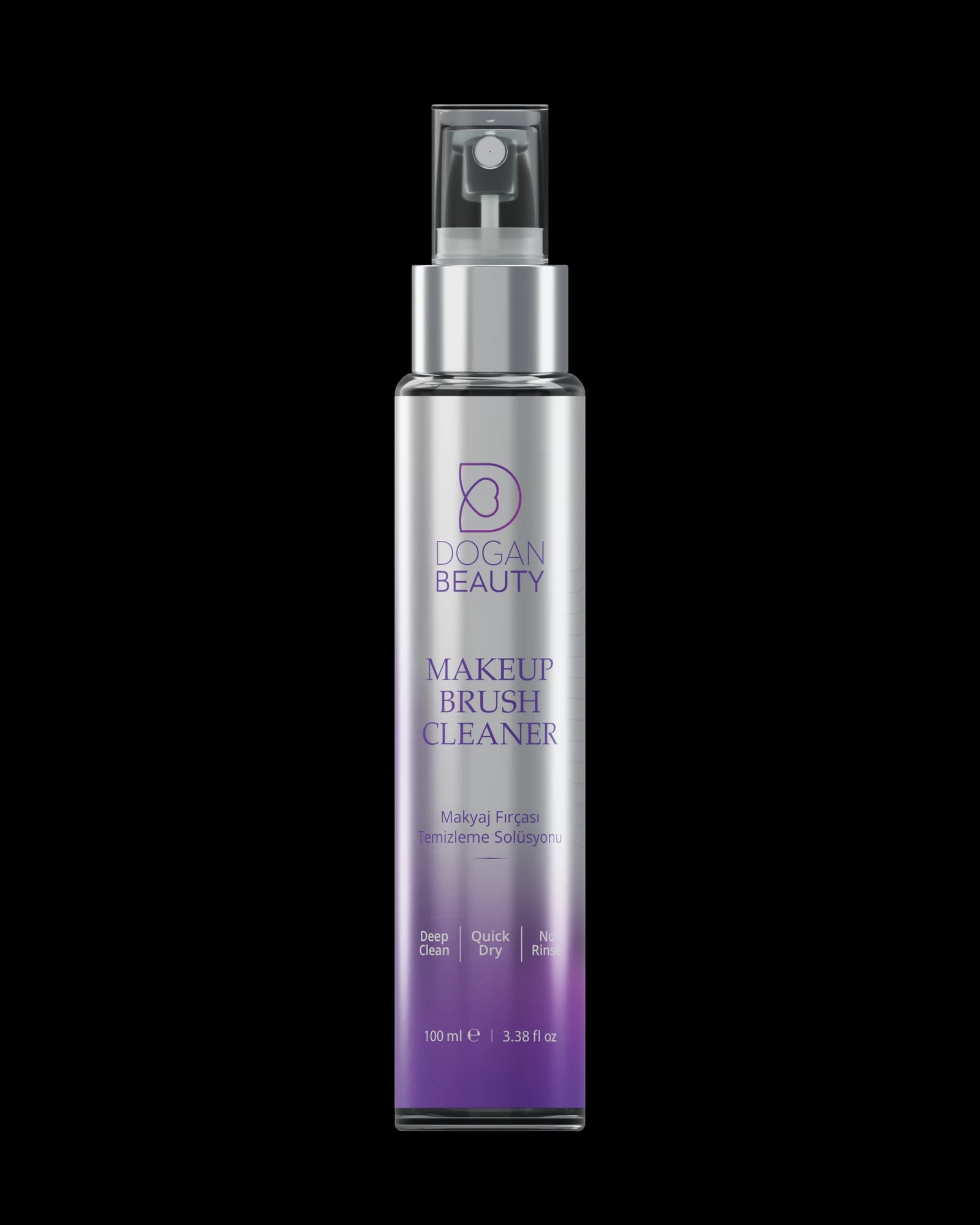 Dogan Beauty Makeup Brush Cleaner, 100 ml spray bottle
